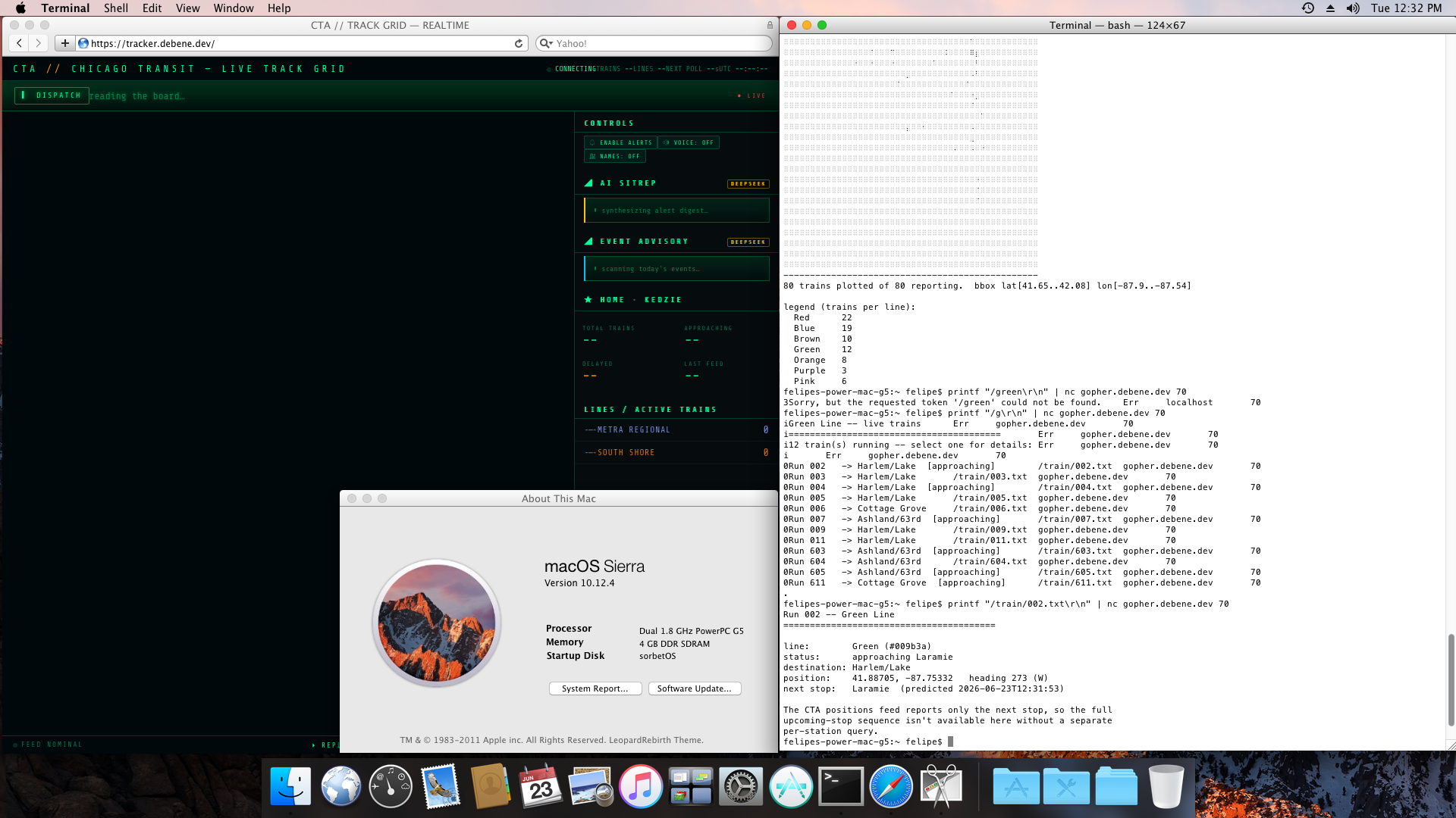 Querying a specific train run