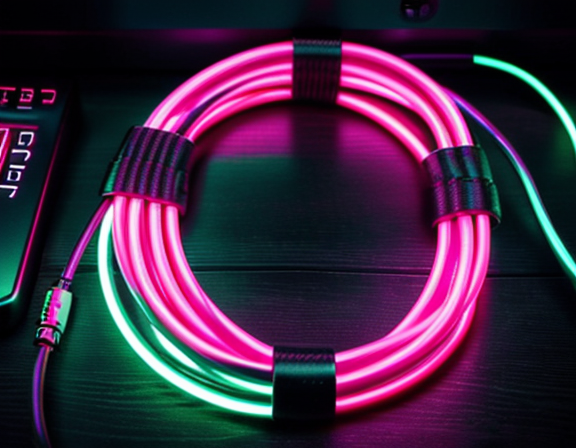 Two HDMI cables side by side